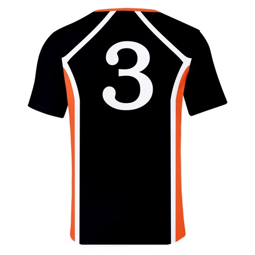 Haikyuu!! Karasuno Shyouyou High School T-Shirt Jersey Unifrom Cosplay Costume - Picture 17 of 23