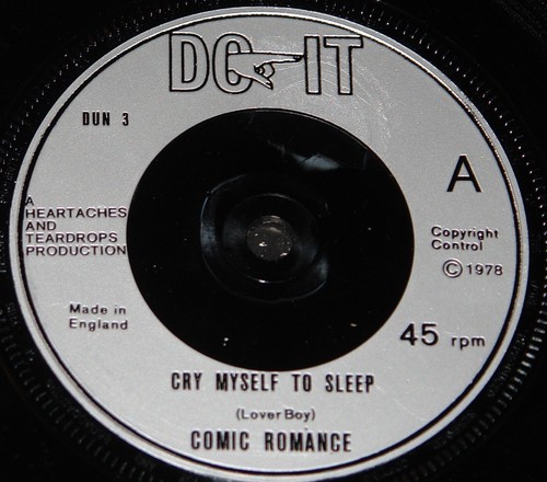 COMIC ROMANCE ~ CRY MYSELF b/w COWBOYS INDIANS ~ UK REGGAE PUNK NEW WAVE 7" 1978 - Picture 5 of 7