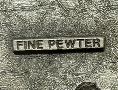 Vintage 1990 Pewter Shell Canada Safety Award Progress Belt Buckle - Picture 4 of 5