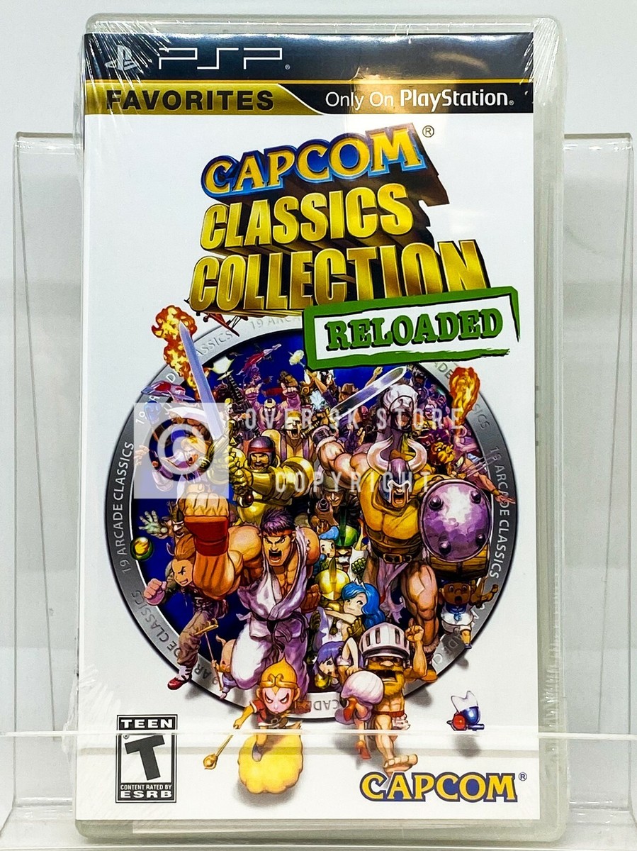 Capcom Classics Collection Reloaded - PSP - Brand New Capcom Classics Collection Reloaded - PSP - Brand New