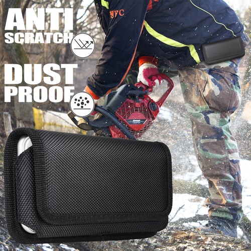 Horizontal Belt Clip Pouch Phone Case Holster For iPhone 12 Mini/13Mini/6/6S/7/8 - Picture 42 of 52
