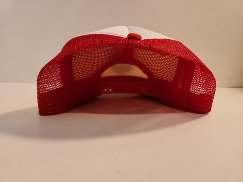 Vintage Bigfoot/Sasquatch Red And White Trucker Style Hat. Snap Back, Fits... - Picture 5 of 8