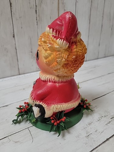 Vintage Christmas Raggedy Ann Mini 7" Blow Mold Made In Hong Kong - Picture 5 of 6