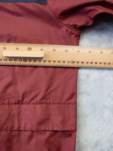 Chaqueta de montaña de temporada The North Face 1985 borgoña azul marino para hombre XL con capucha - Imagen 6 de 11