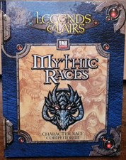 LEGENDS & LAIRS: Mythic Races Character Race Compendium D20 compatible with d&d