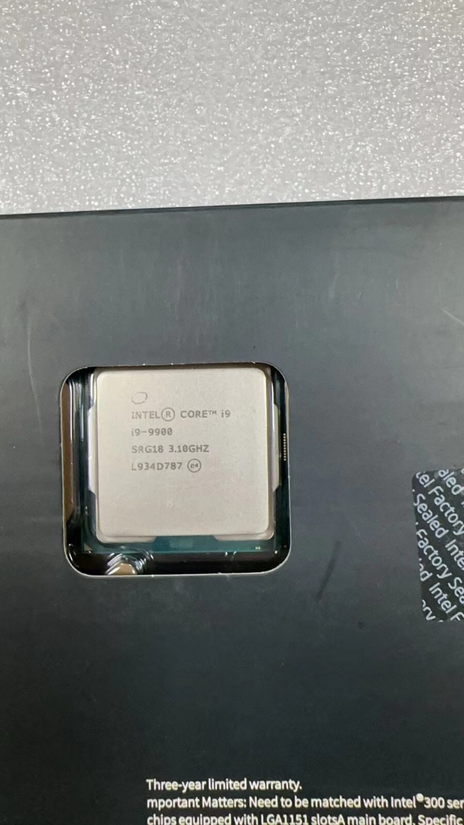 Intel Core i9-9900 Processor (5.0 GHz, Octa-Core, LGA Intel Core i9-9900 Processor (5.0 GHz, Octa-Core, LGA