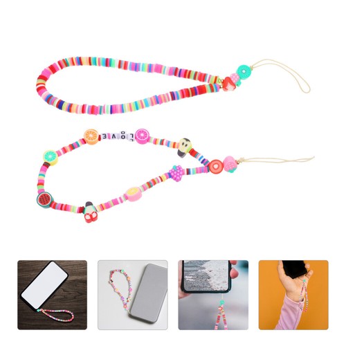 2 Pcs String Hanging Cord Camera Wrist Lanyard Short Phone Chain - Zdjęcie 5 z 12
