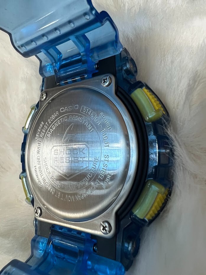 G-SHOCK GA-110JT-2AJF CASIO Black Blue JOYTOPIA Men's Watch