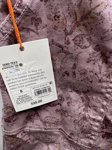 Knox Rose Damenjeans hoher Bund gerades Bein Blumenmuster pink S Einzelhandel 35 $ - Bild 9 von 9