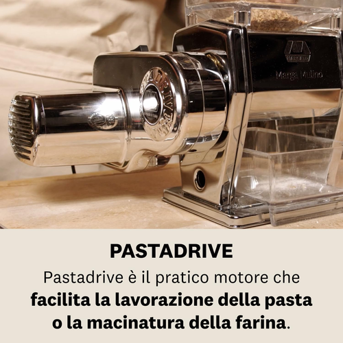 PD-220V Motore per Macchina per Pasta, 100W, Plastica, Argento - Foto 3 di 12