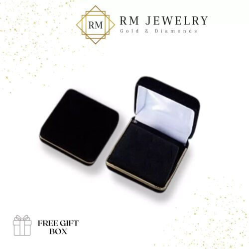 10k Yellow Gold Trio Wedding Ring Band Set His Her Bridal Engagement CZ - Picture 4 of 4