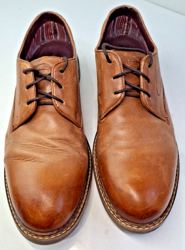 Base London Mens Genuine Leather Brown Formal Casual Shoes EUR42 UK8 J729 - Picture 2 of 7