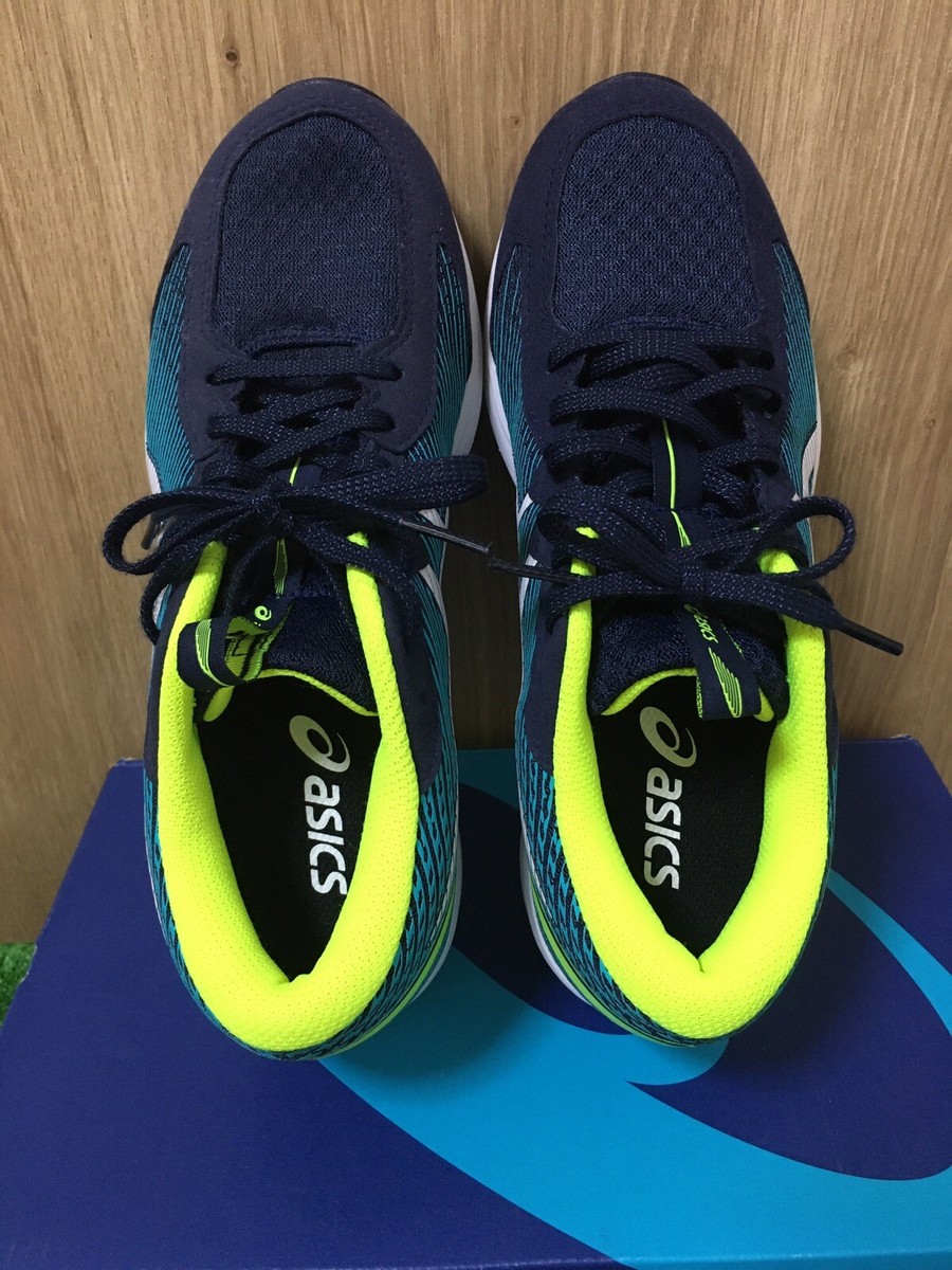 NEW WOMENS Sneaker ASICS LYTERACER Navy Marathon Running