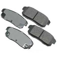 Rr Ceramic Brake Pads  Akebono  ACT1008