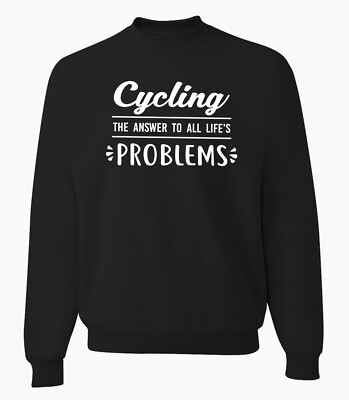 Cycling Sweatshirt Bicycle Riding Rider Gift Cycle BMX Bike Ride Sweater