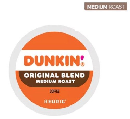 Dunkin Donuts Mezcla Original Mediana Tostado Keurig Café K-tazas TÚ ELIGES LA TALLA  - Imagen 1 de 1