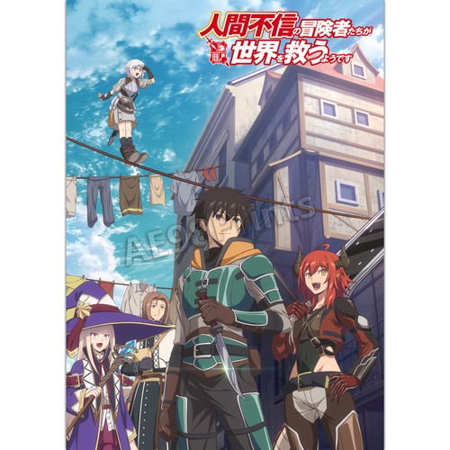 2023 Winter Anime Neue Serie Poster Manga Zimmer Dekor Wandkunst V1 ED132 - Bild 46 von 57