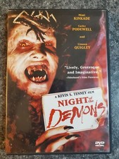 Night Of The Demons Unrated Version DVD 2004 Anchor Bay RARE OOP HORROR