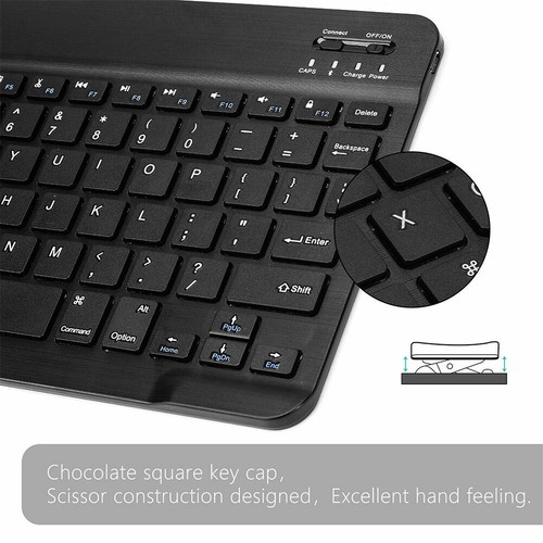 Mini tastiera universale wireless 3.0 per iPad Samsung IOS Android Tablet PC - Foto 7 di 17