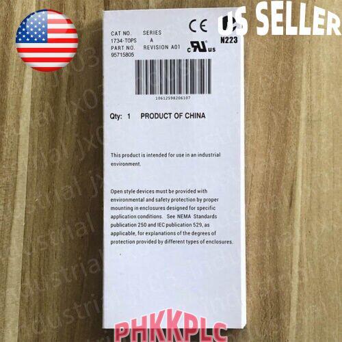 Allen Bradley 1734-TOPS POINT I/O Terminal Base Spring Clamp 8 Terminations New