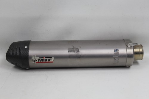 Ducati 848 EVO Corse 1198 1098 MIVV Slipon Exhaust Cans Mufflers Pipes DAMAGE - Picture 7 of 12