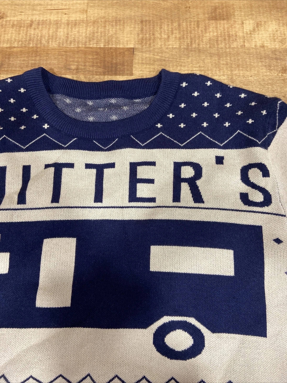 Shitters Full National Lampoons Christmas Ugly Sweater