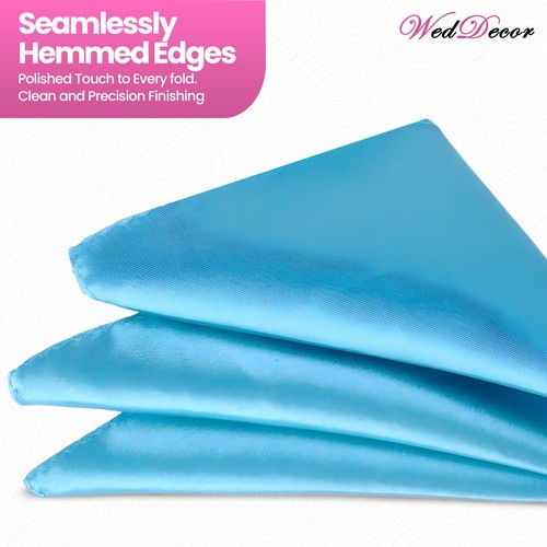 23cm Uni Satin Einstecktuch Seide Taschentuch Einstecktuch Herren für Hochzeit Anzug - Bild 322 von 325