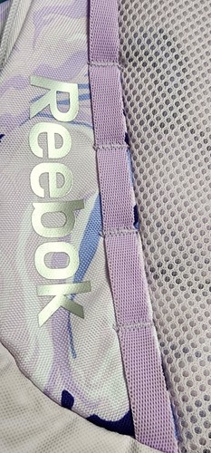 Reebok N SZ Purple Lilac Laptop Padded Backpack Bag Lots of Pockets and Storage - Picture 19 of 21