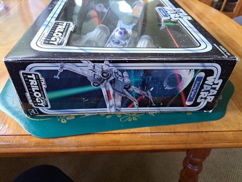 Star Wars Trilogy X Wing Fighter Vehicle Original Box Open Wing Lasor Cannon 04 - Picture 14 of 14
