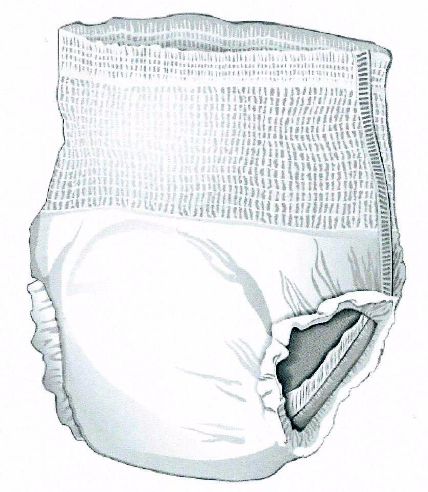 Adult Pull On Disposable Briefs XXL 48 Undergarments Incontinence Cloth Like 2XL eBay