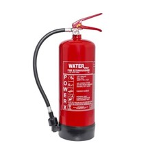 6Litre Water Fire Extinguisher - Suitable For All Class A Fires (Wood, Paper)