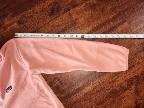 PATAGONIA GIRLS MICRO D SNAP-T PULLOVER SIZE LARGE (12) IS USED - Picture 11 of 11