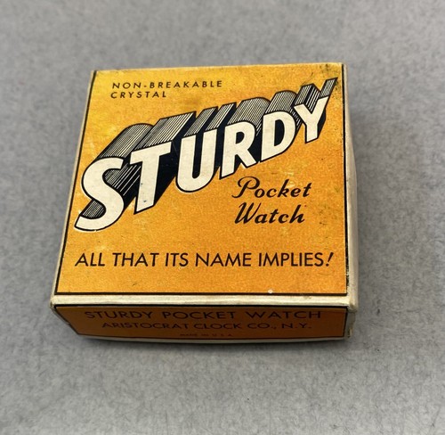 Vintage Sturdy Pocket Watch Empty Box Only