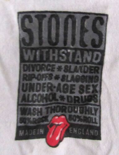 Vintage Brockum Rolling Stones 1994-95 VooDoo Lounge World Tour T-Shirt XL - Bild 5 von 7