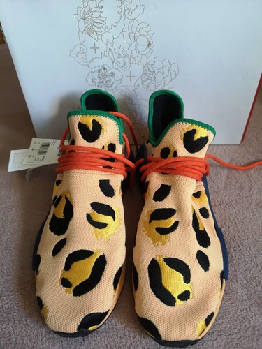 Adidas X Pharrell Williams HU NMD Animal Print Amber Sneakers Size 46 US 11,5 - Bild 3 von 4