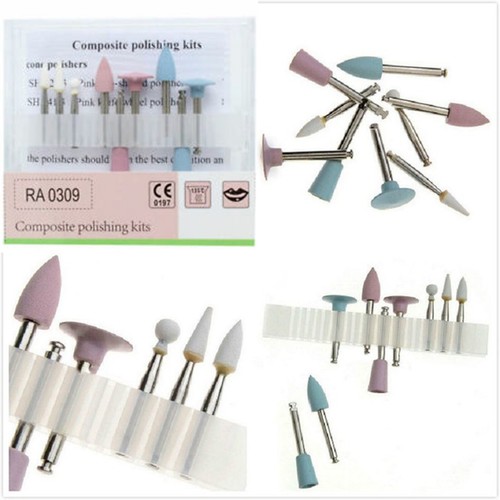 Dental Composite Polishing Kit Diamond Burs Cups Ceramics RA HP FG Shank Type - Picture 23 of 95
