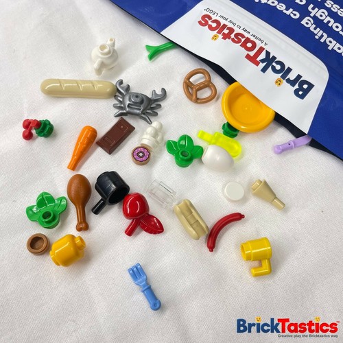 LEGO - x30 Food Accessory Pack - High Quality Used LEGO® - Lucky Dip Packs! - Picture 2 of 6