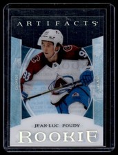 2023-24 Upper Deck Artifacts Clear Cut Rookies Jean-Luc Foudy RC Colorado