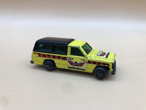 Rare Guisval Diecast Datsun Patrol 1/64 Made In Spain Vintage Used - Picture 2 of 5