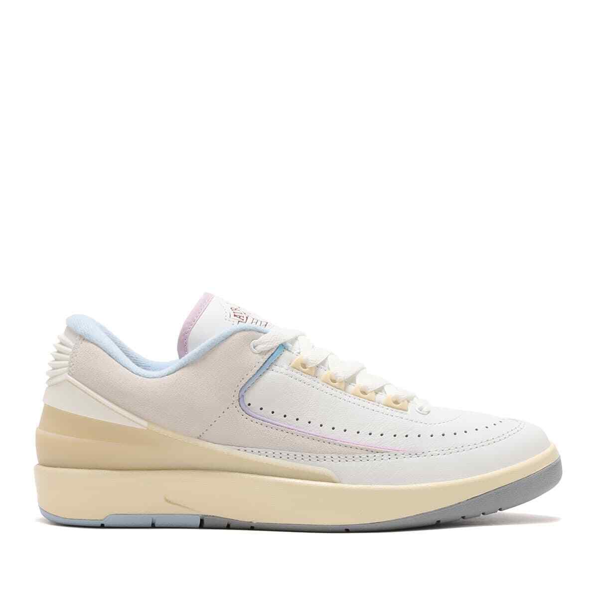 Nike WMNS Air Jordan 2 Retro Low Summit White Ice Blue Nike WMNS Air Jordan 2 Retro Low Summit White Ice Blue