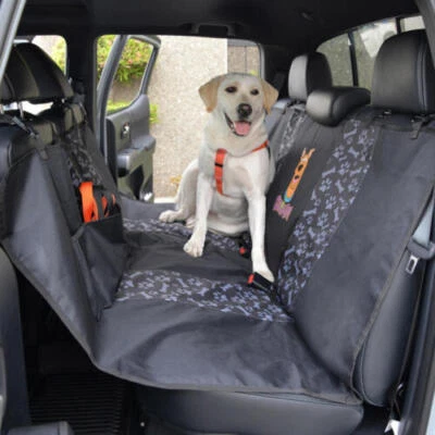 BDK Dog Seat Cover Waterproof Rear Bench Protector for Pets Cat Animal Universal Fit