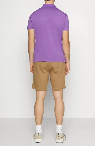 Polo Lacoste maglietta Classic Cotton L1212 manica corta viola nuovo originale - Imagen 3 de 5