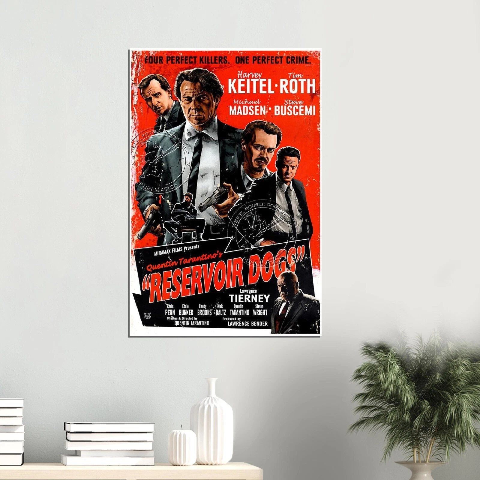 Reservoir Dogs Quentin Tarantino US Vertical Poster
