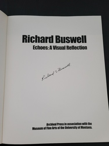 Echoes: a visual reflection by Richard Bushwell *SIGNED* - Picture 4 of 5
