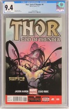 THOR GOD OF THUNDER 8 CGC 9.4 ESAD RIBIC 2013