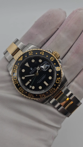 Rolex GMT-Master II Black Watch - 116713LN 2006 Box & Papers, 2011 Rolex Service - Video 1 of 1