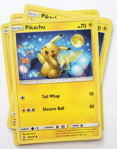 Pikachu 56/236 - Original Common Pokemon Karte - NM/M