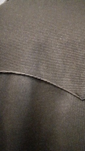 LEE Talla L Marrón Vintage Poliéster Negro Snap Camisa Western 100% Poliéster EE. UU. - Imagen 4 de 10