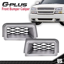 Front Bumper Caliper Air Duct Gray Fit For 2003-2007 Silverado 1500 SS-Style