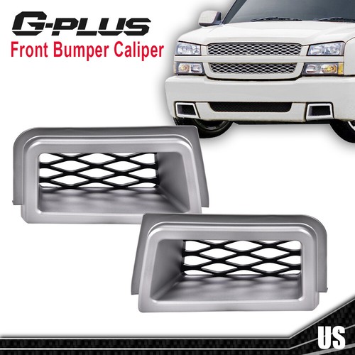 Front Bumper Caliper Air Duct Gray Fit For 2003-2007 Silverado 1500 SS-Style - Picture 1 of 7